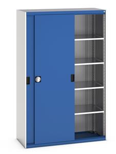 Bott Cubio Cupboard with Sliding Doors 2000H x1300Wx525mmD Bott Cubio Sliding Solid Door Cupboards with shelves and drawers 1600mm high option available 25/40014063.11 Bott Cubio Cupboard with Sliding Doors 2000H x1300Wx525mmD.jpg